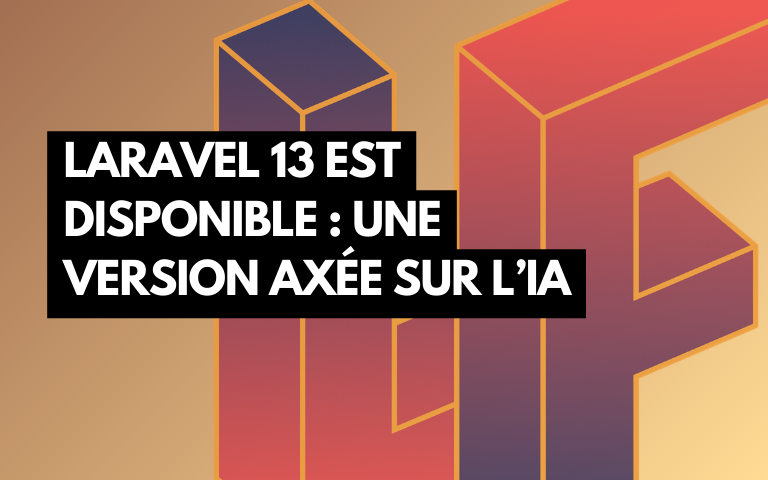 Couverture de l'article Laravel 13 est disponible !